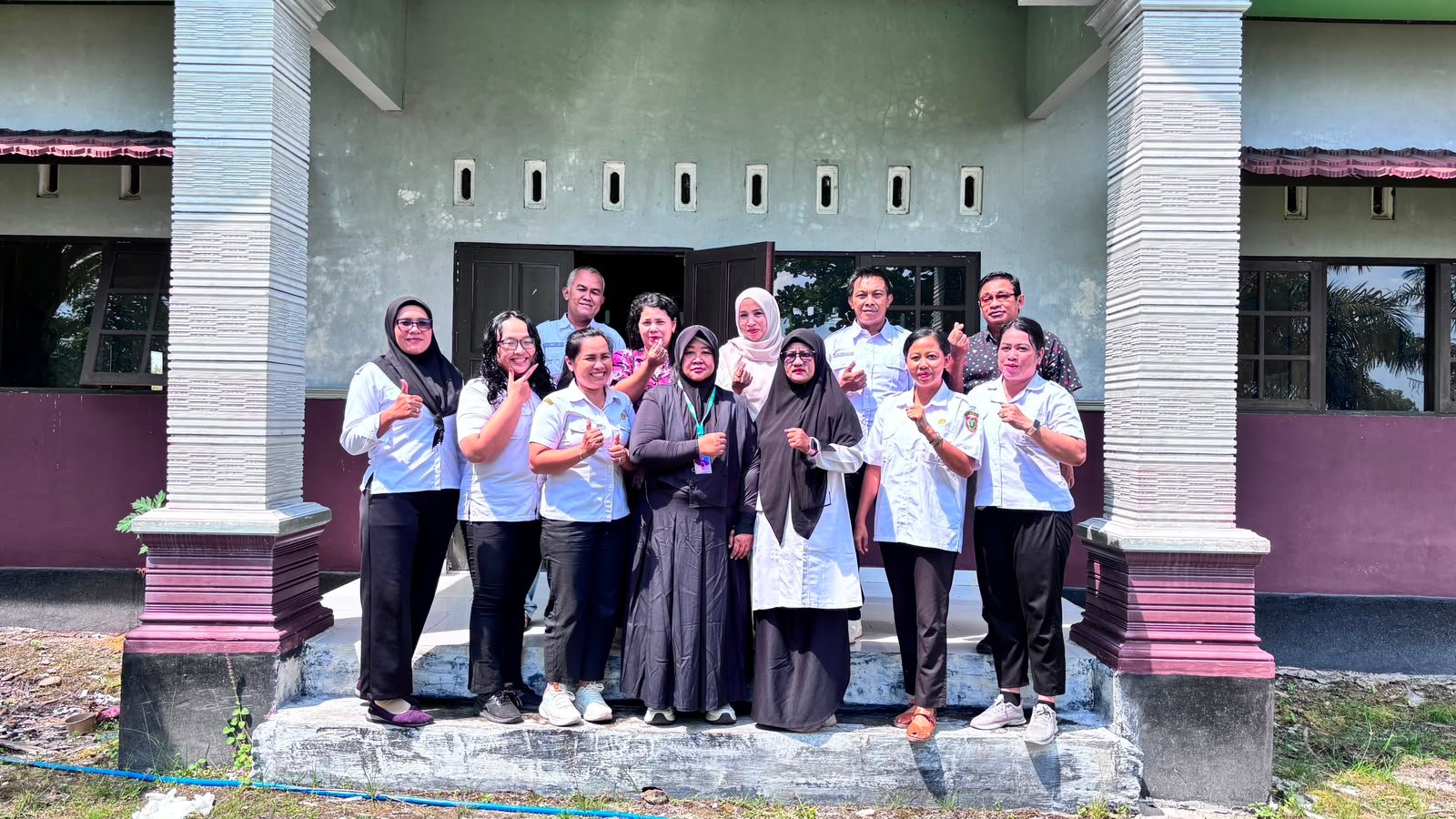 Rapat Dewan Guru di SMA Negeri 7 Palangka Raya di awal semester ganjil Tahun Ajaran 2026/2027 pada Rabu, 22 Juli 2026